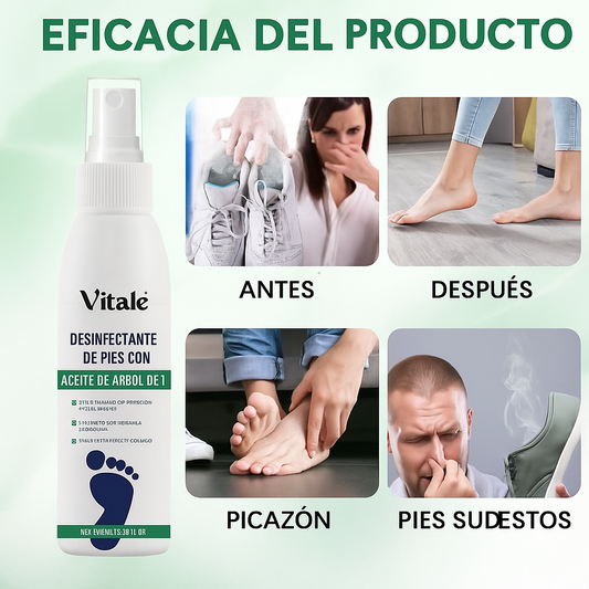 Spray para pies y zapatos Tea Tree Defense