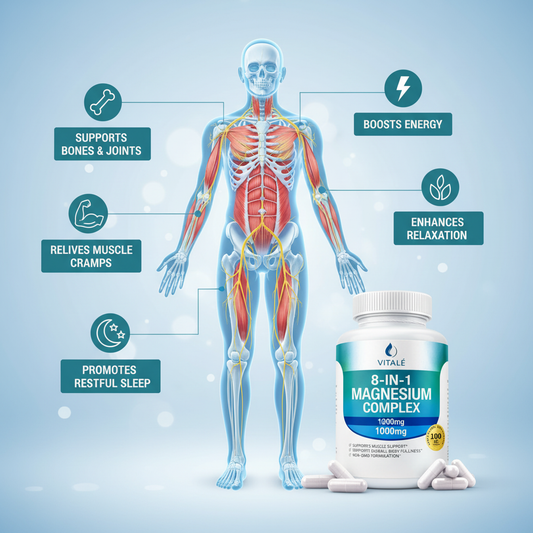 Vitalé 8-in-1 Magnesium Complex 1000mg
