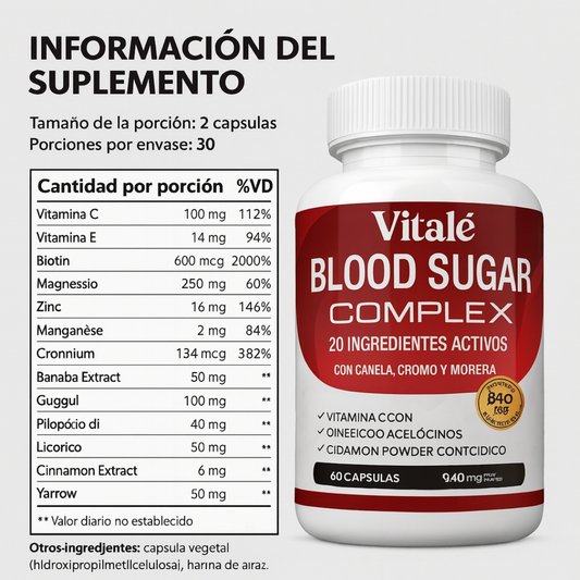 Vitalé Blood Sugar Complex™