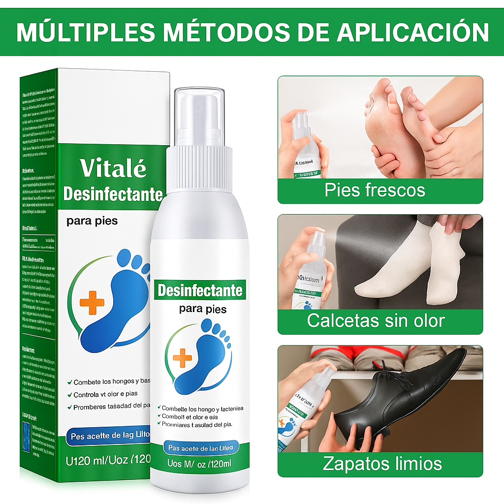 Spray para pies y zapatos Tea Tree Defense