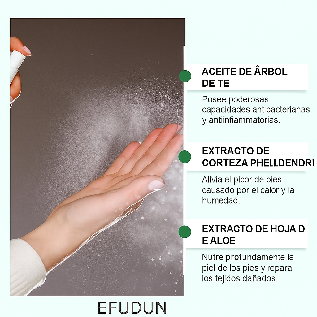 Spray para pies y zapatos Tea Tree Defense