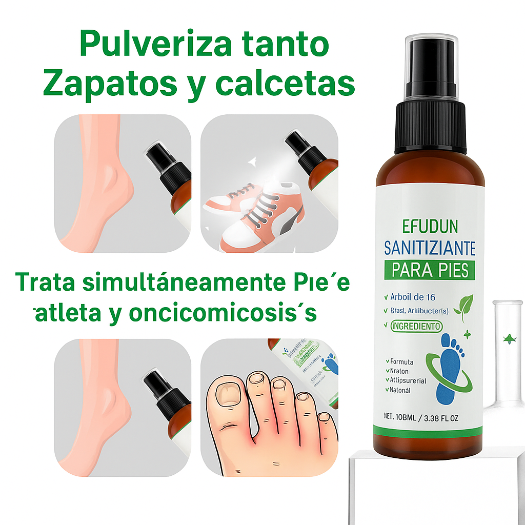 Spray para pies y zapatos Tea Tree Defense