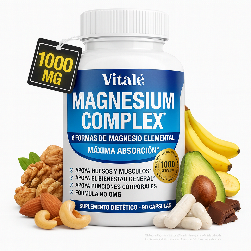 Vitalé Magnesium Complex™ 8-in-1 (1000 mg)