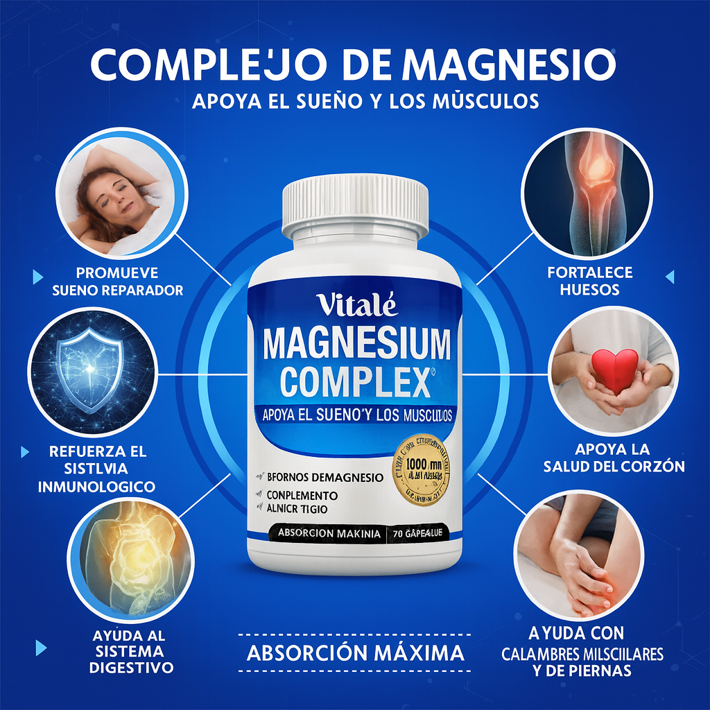 Vitalé Magnesium Complex™ 8-in-1 (1000 mg)