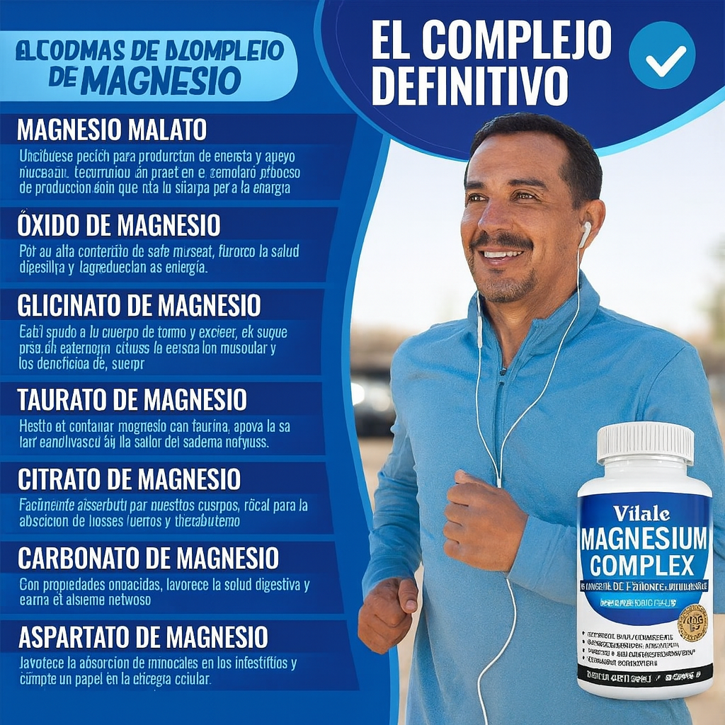 Vitalé Magnesium Complex™ 8-in-1 (1000 mg)