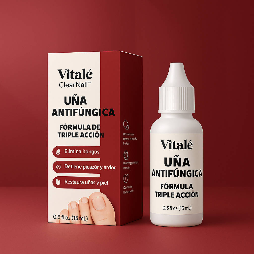 Vitalé ClearNail™ Gotas reparadoras antimicóticas