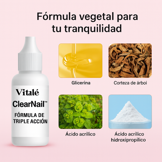 Vitalé ClearNail™ Gotas reparadoras antimicóticas
