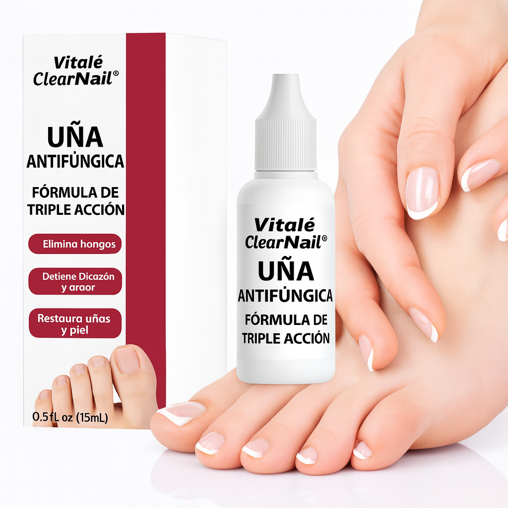 Vitalé ClearNail™ Gotas reparadoras antimicóticas