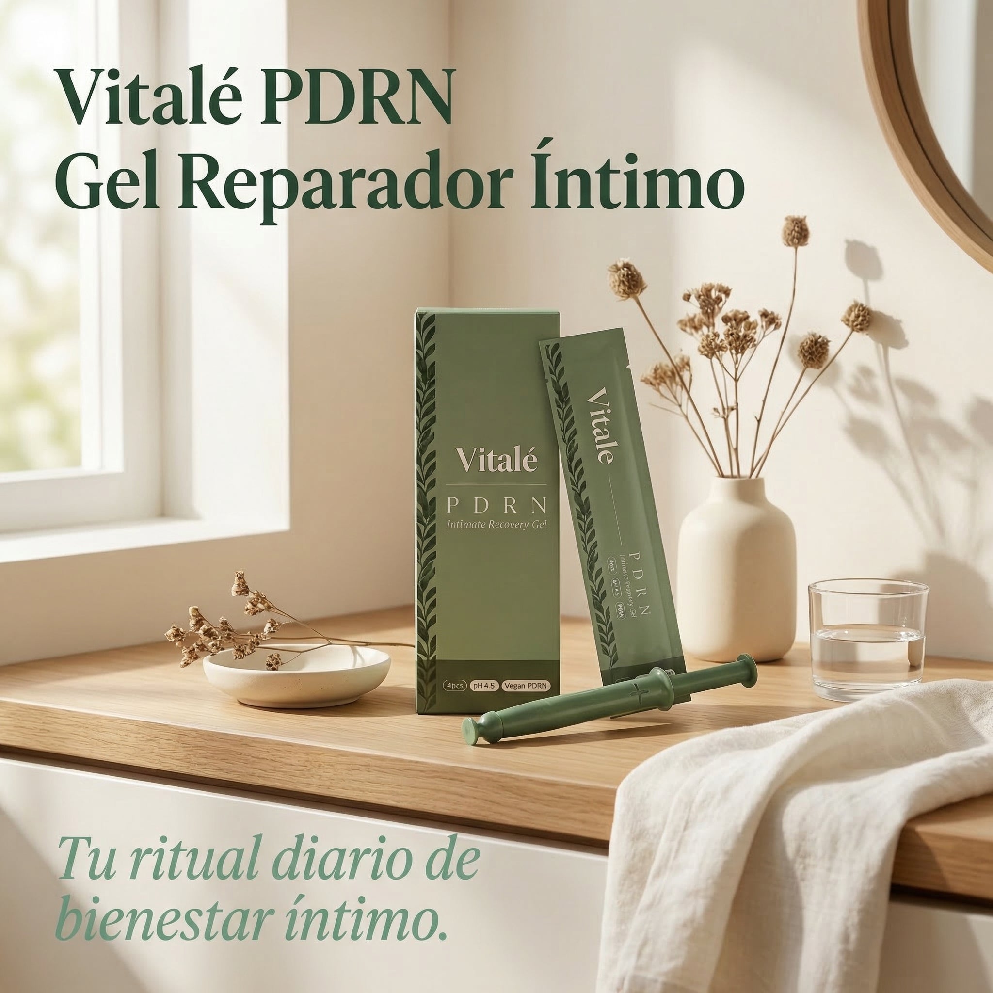 Gel reparador íntimo Vitale PDRN | Regenera, rejuvenece y reequilibra