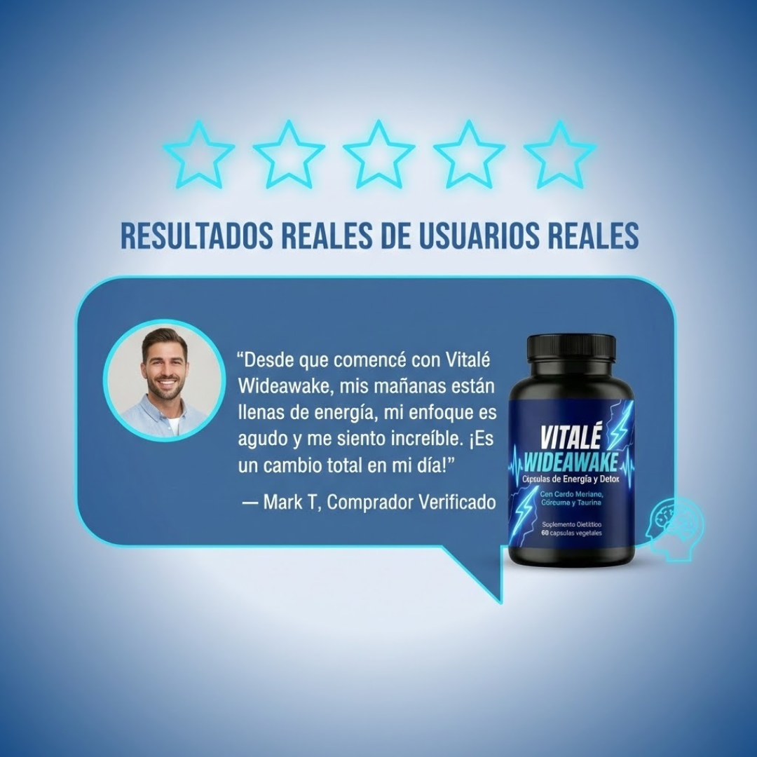 Vitalé WideAwake – Energy and Detox Capsules