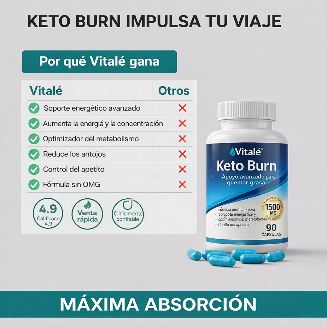 Vitalé Keto Burn – Natural Fat Burning Support