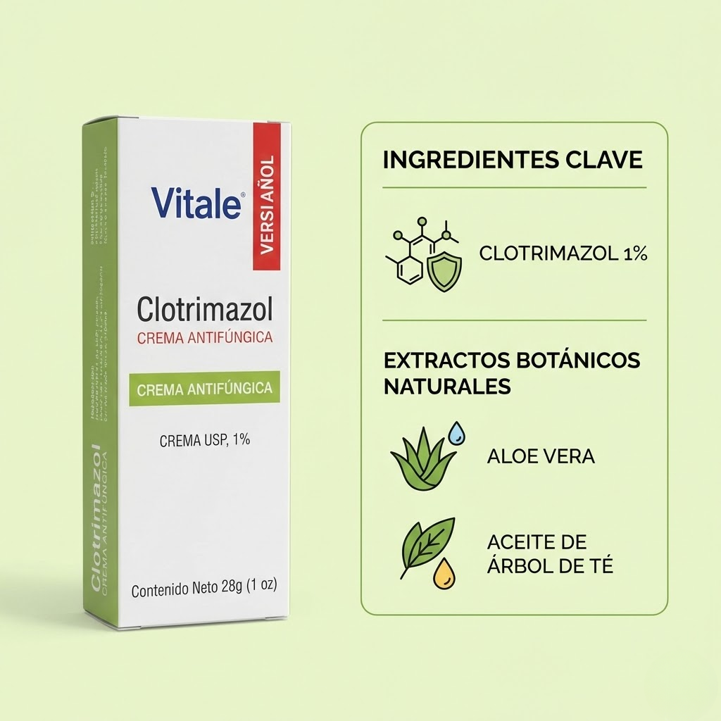 Vitale Clotrimazole Antifungal Cream