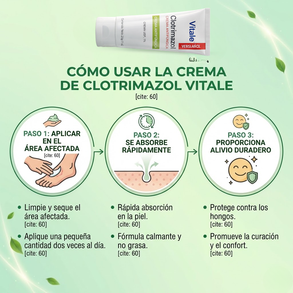 Vitale Clotrimazole Antifungal Cream