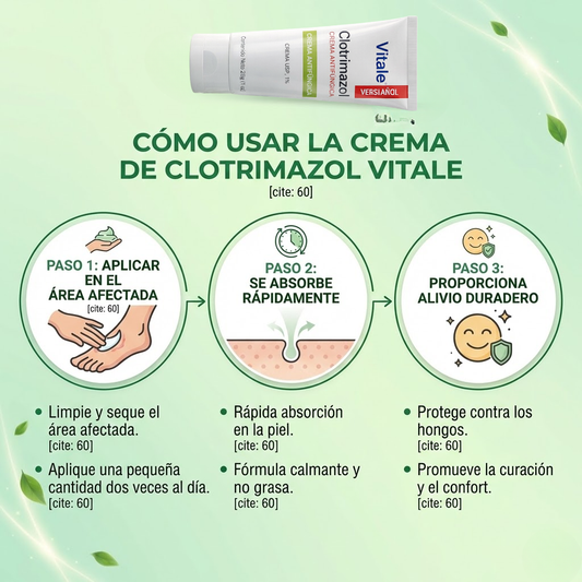 Vitale Clotrimazole Antifungal Cream