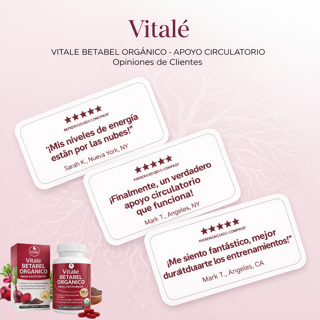 Vitalé Organic Red Beetroot for Circulation