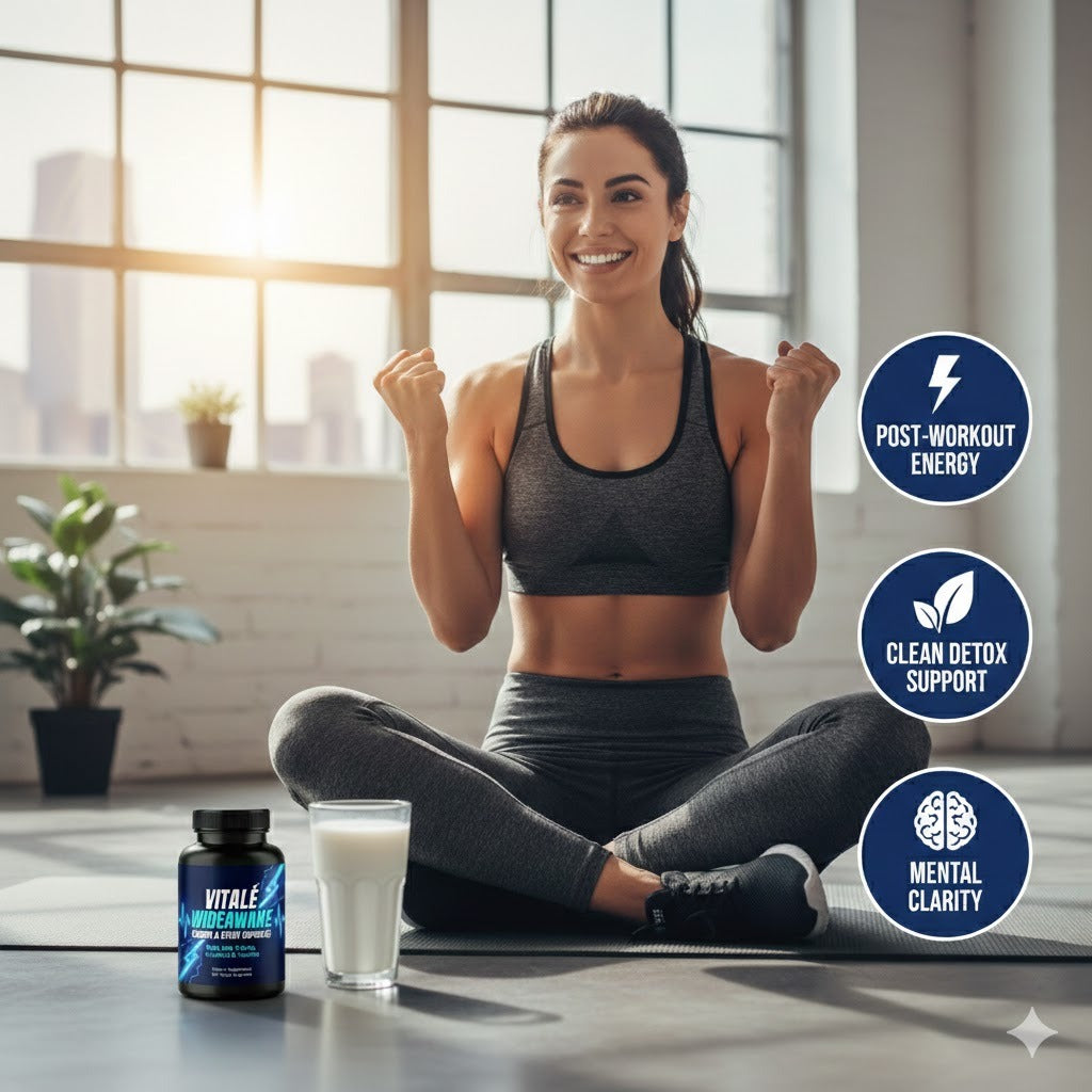 Vitalé WideAwake – Energy and Detox Capsules