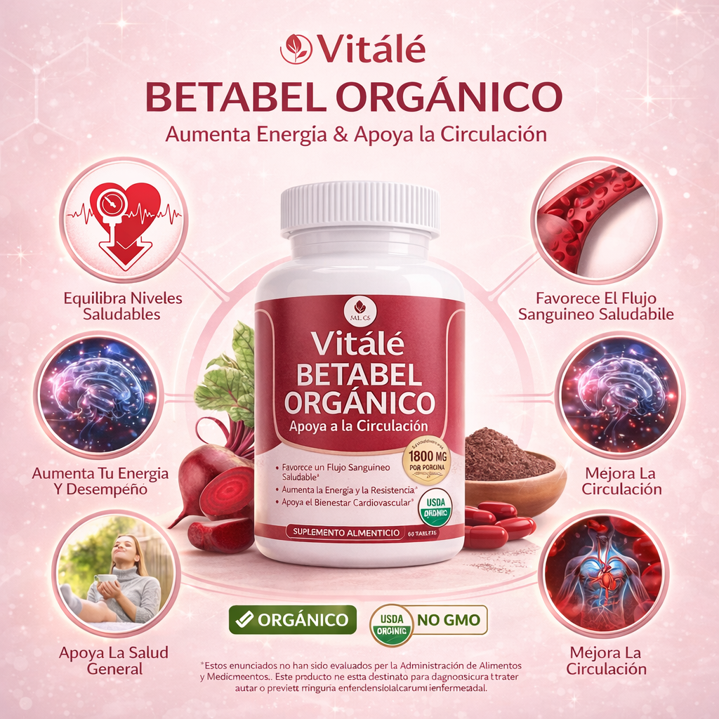 Vitalé Organic Red Beetroot for Circulation
