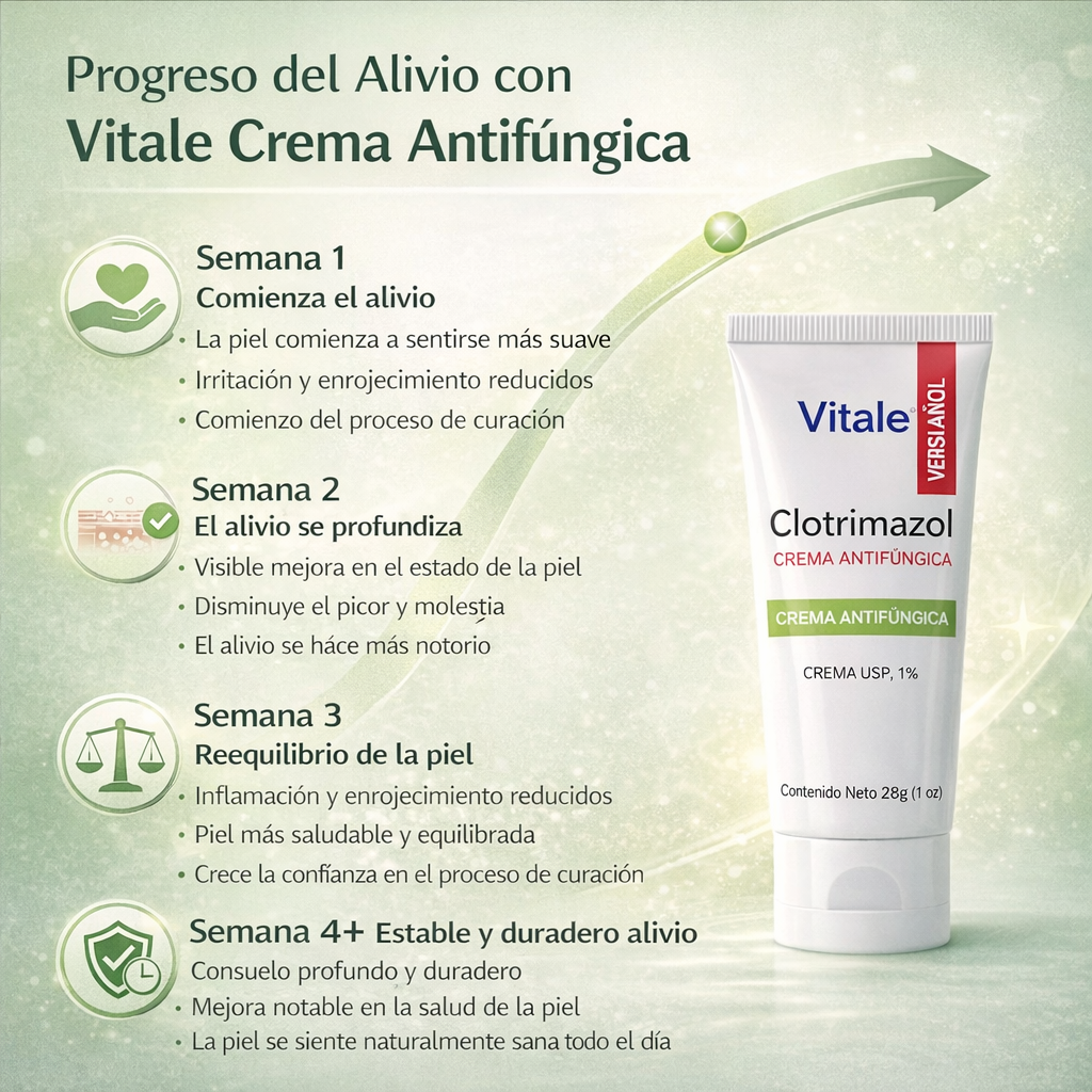 Vitale Clotrimazole Antifungal Cream