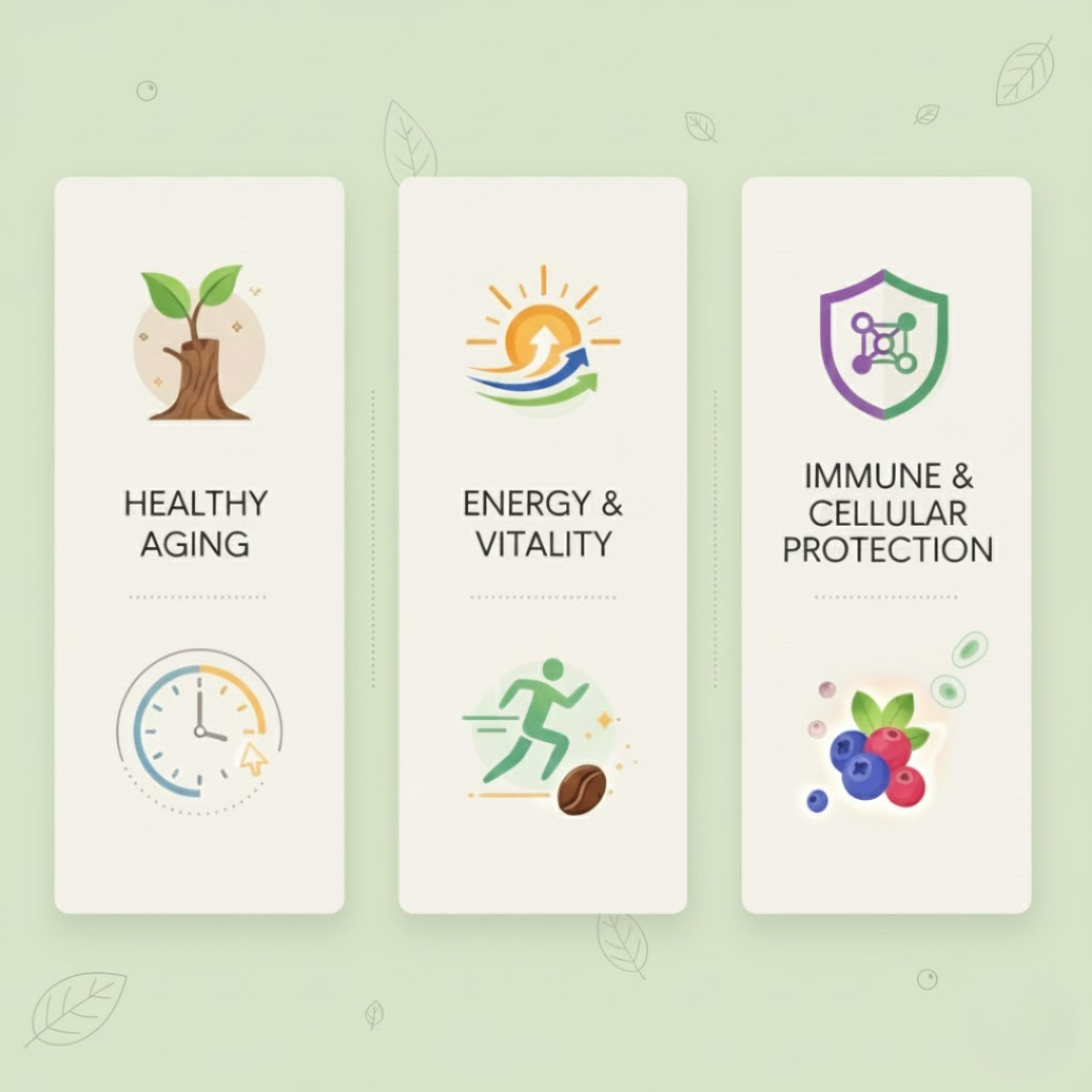 Fórmula de Poder Antioxidante Vitalé Resveratrol 1800